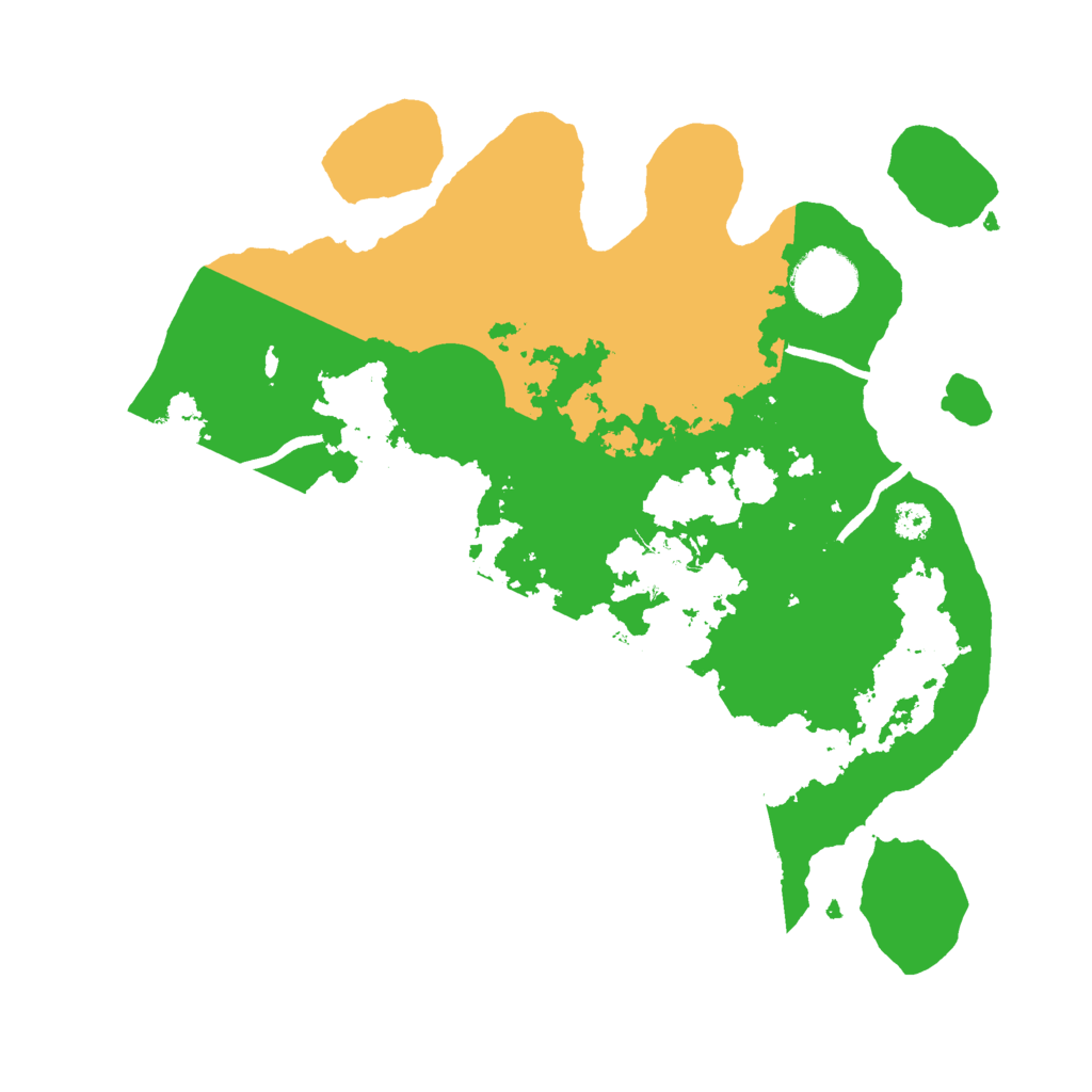 Biome Rust Map: Procedural Map, Size: 3000, Seed: 751981301