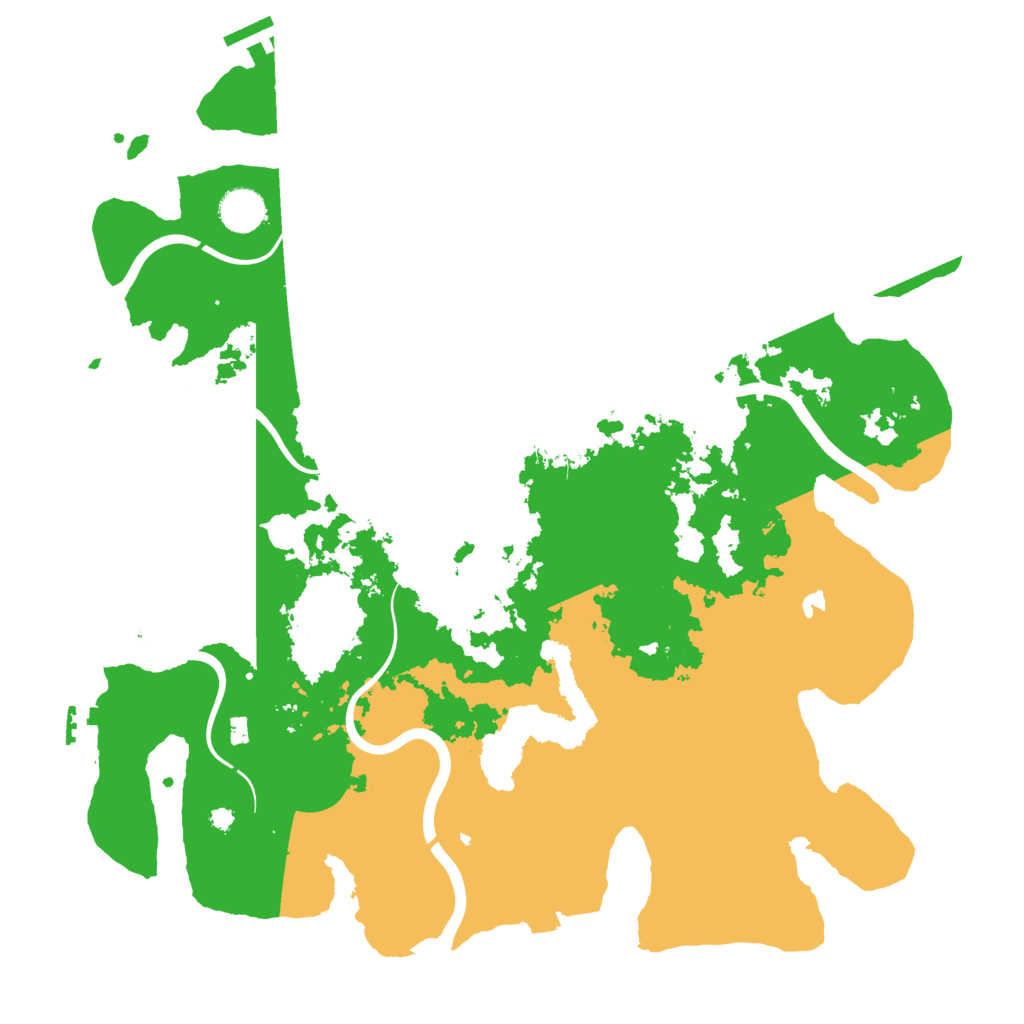 Biome Rust Map: Procedural Map, Size: 4000, Seed: 1336922143