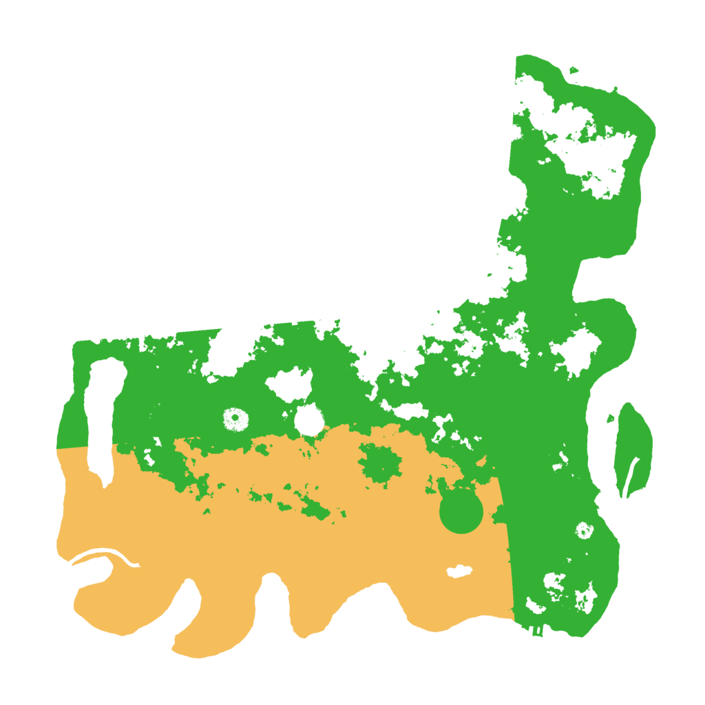 Biome Rust Map: Procedural Map, Size: 4250, Seed: 705811