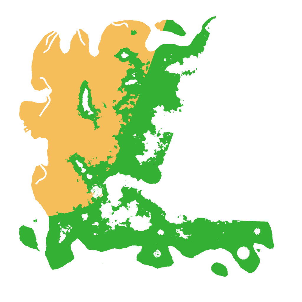 Biome Rust Map: Procedural Map, Size: 4250, Seed: 340708