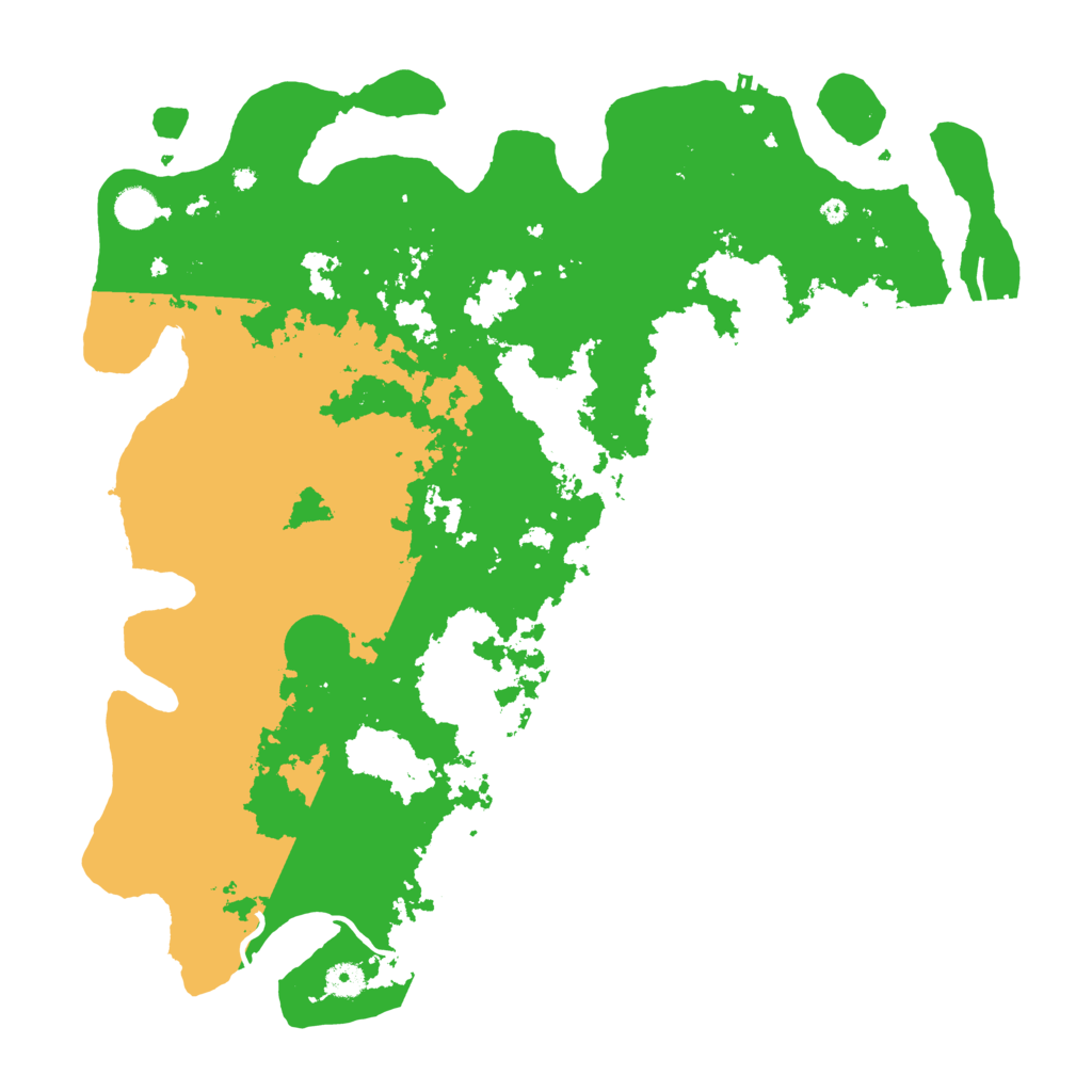 Biome Rust Map: Procedural Map, Size: 4500, Seed: 768534