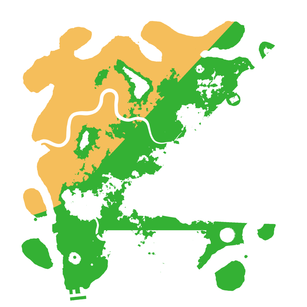 Biome Rust Map: Procedural Map, Size: 3850, Seed: 1192967674