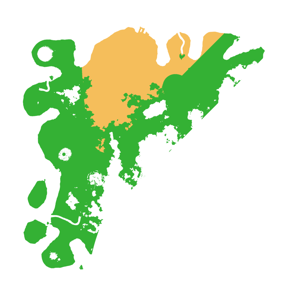 Biome Rust Map: Procedural Map, Size: 3550, Seed: 1724565905
