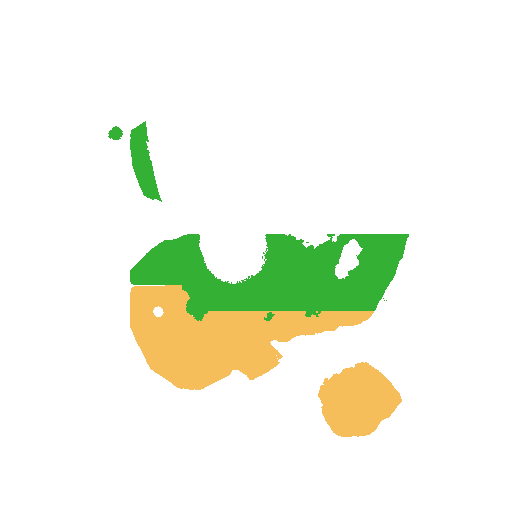 Biome Rust Map: Procedural Map, Size: 1500, Seed: 45464564