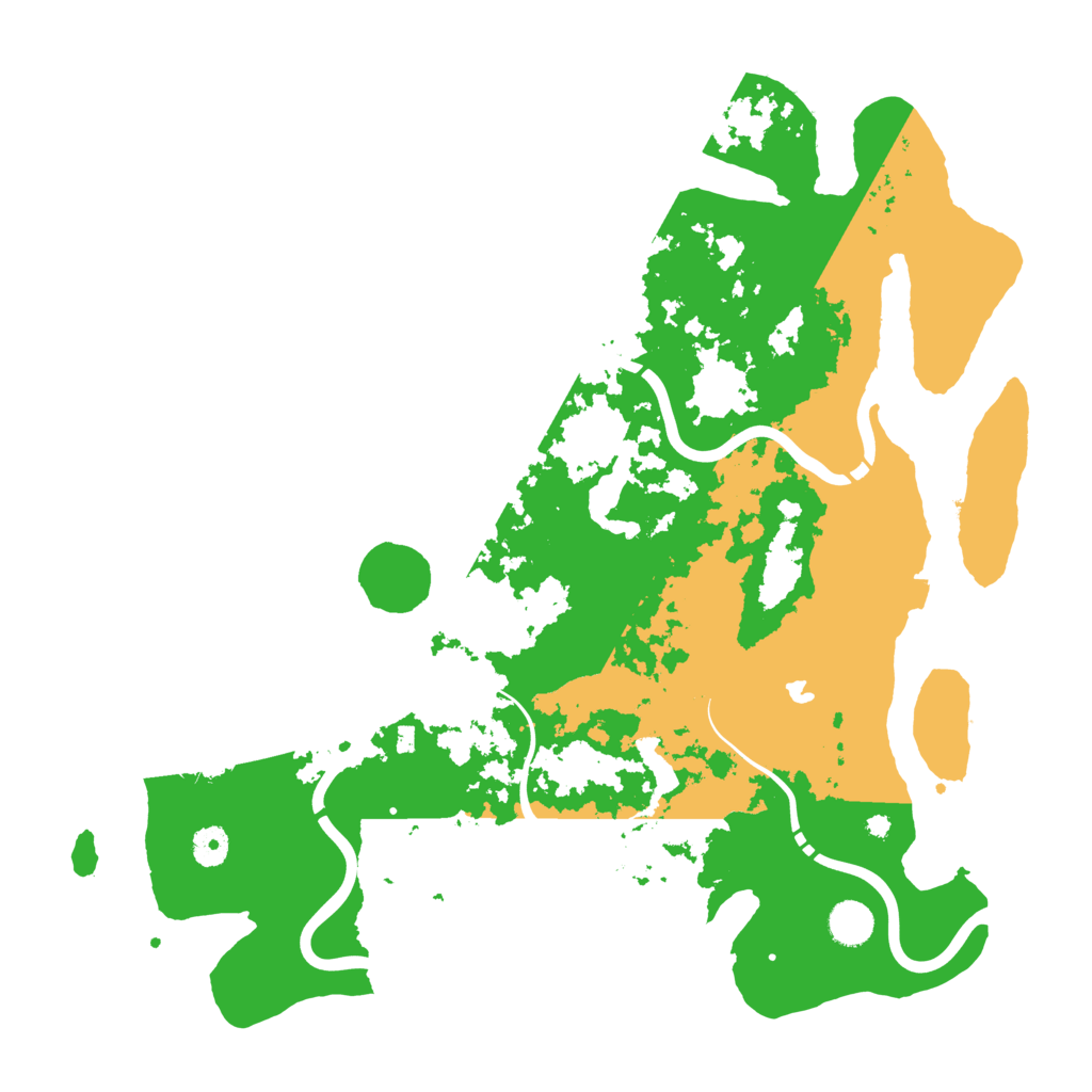 Biome Rust Map: Procedural Map, Size: 4250, Seed: 37631