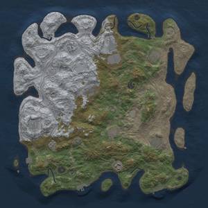 Thumbnail Rust Map: Procedural Map, Size: 4250, Seed: 37631, 18 Monuments