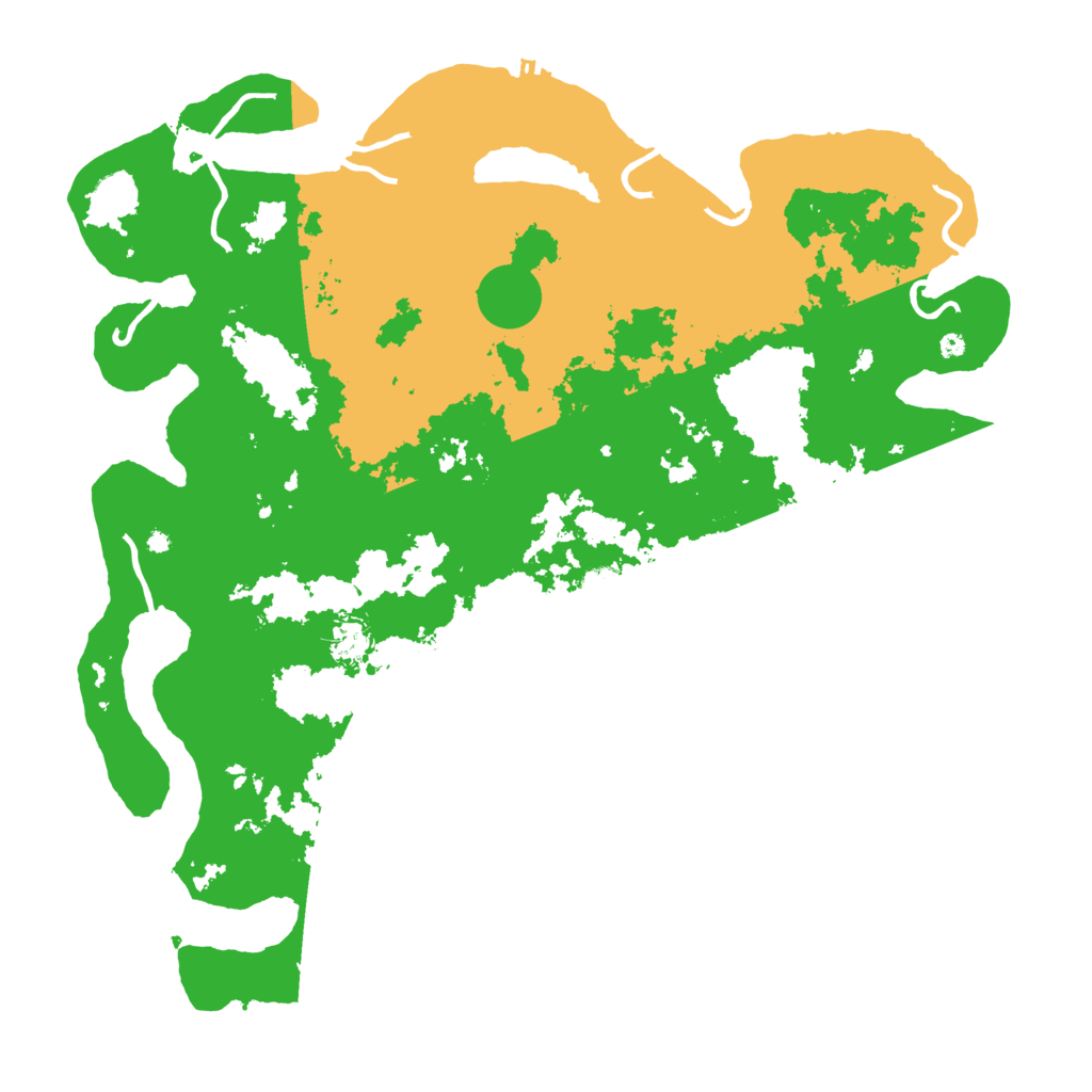 Biome Rust Map: Procedural Map, Size: 4500, Seed: 1031855407