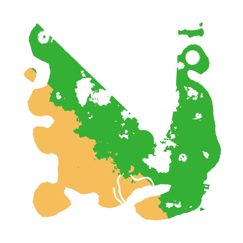 Biome Rust Map: Procedural Map, Size: 3000, Seed: 726295801