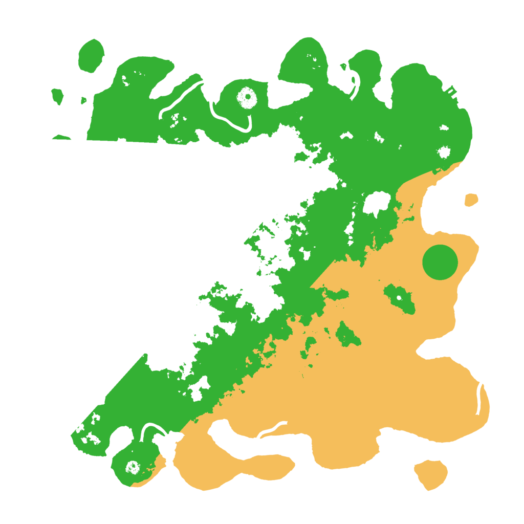 Biome Rust Map: Procedural Map, Size: 3900, Seed: 1234567