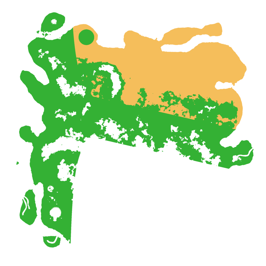 Biome Rust Map: Procedural Map, Size: 4500, Seed: 3849280