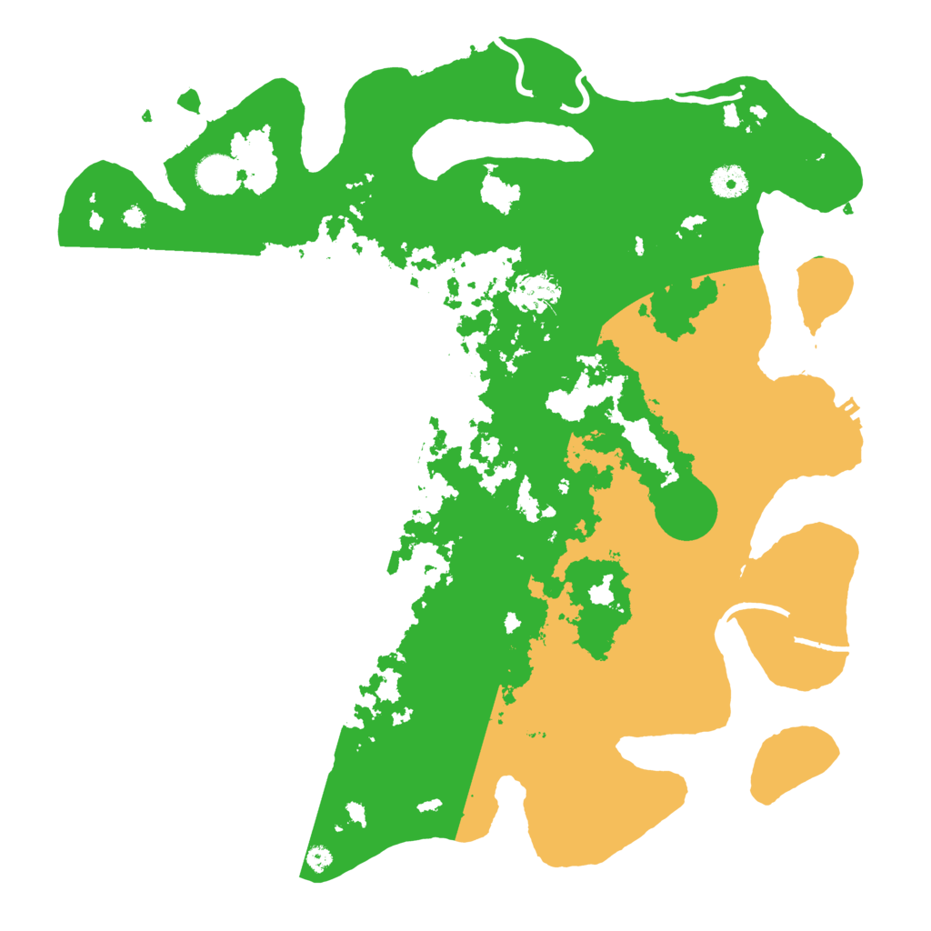 Biome Rust Map: Procedural Map, Size: 4000, Seed: 12716