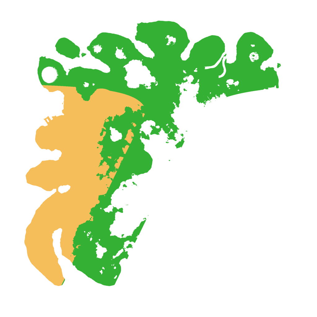 Biome Rust Map: Procedural Map, Size: 3500, Seed: 976953159