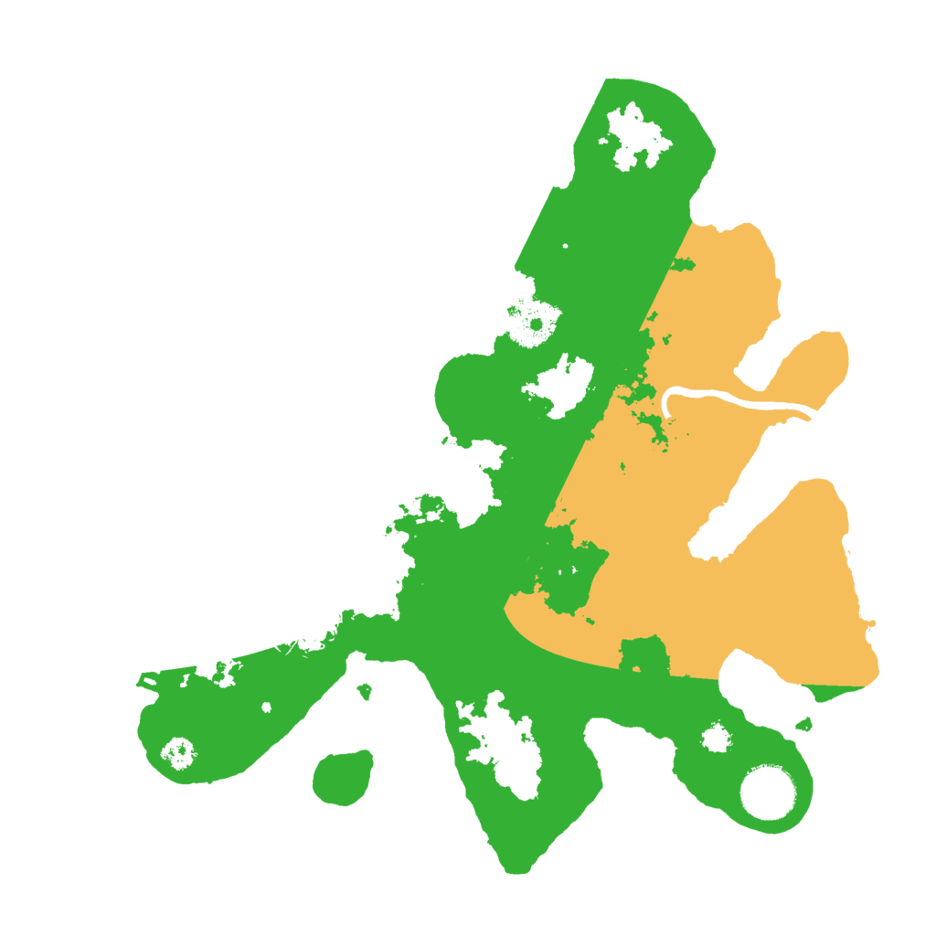 Biome Rust Map: Procedural Map, Size: 3000, Seed: 1841112198