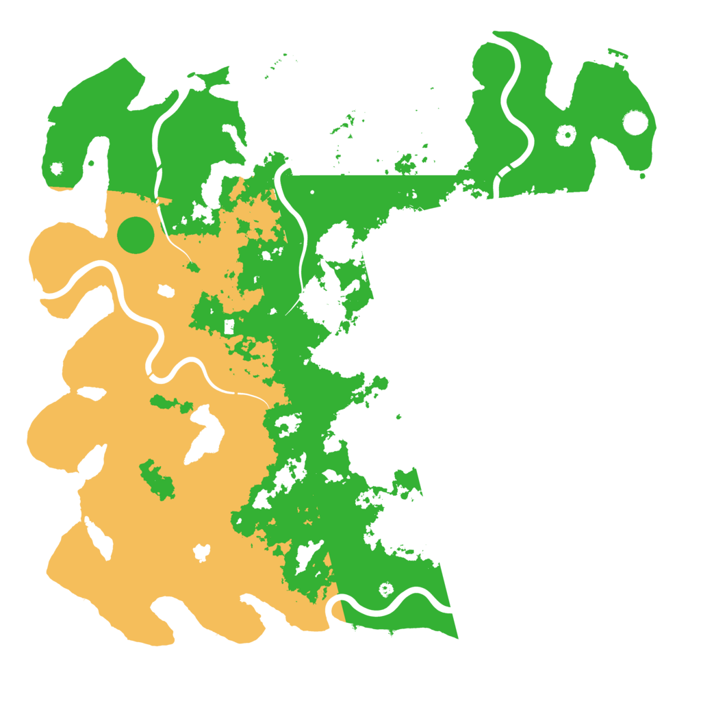 Biome Rust Map: Procedural Map, Size: 5000, Seed: 6192988