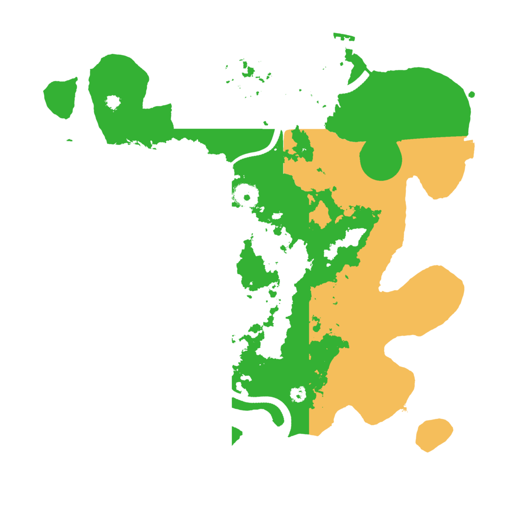 Biome Rust Map: Procedural Map, Size: 3258, Seed: 8695039