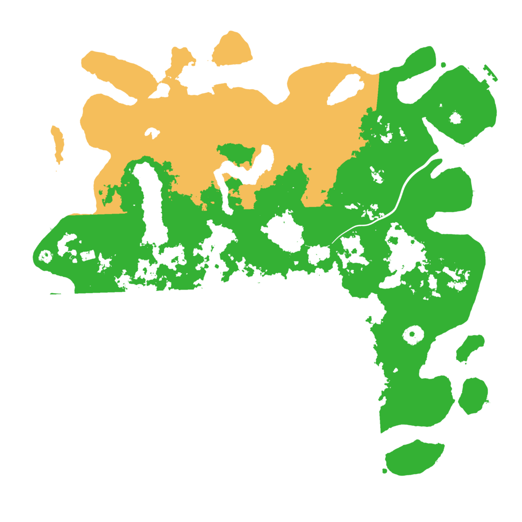 Biome Rust Map: Procedural Map, Size: 4000, Seed: 694675