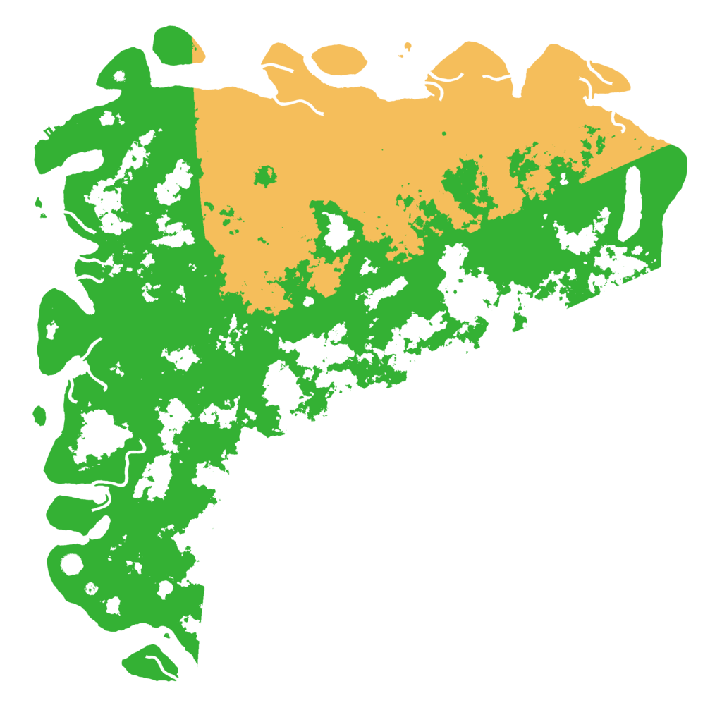 Biome Rust Map: Procedural Map, Size: 6000, Seed: 242