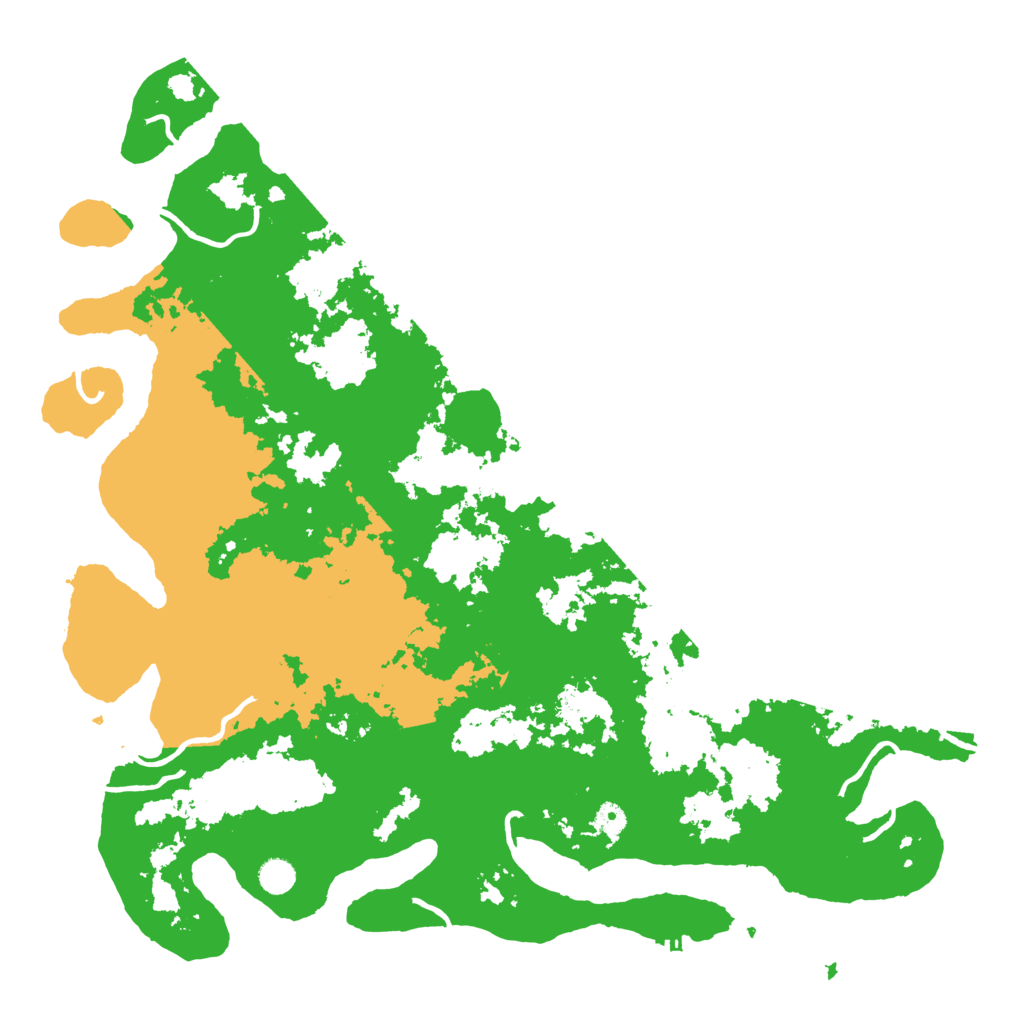Biome Rust Map: Procedural Map, Size: 5000, Seed: 288358839
