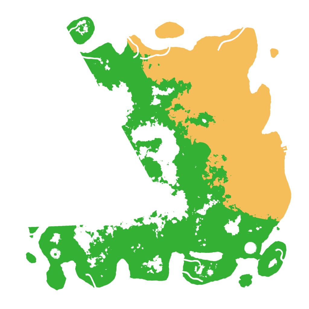 Biome Rust Map: Procedural Map, Size: 4552, Seed: 1195960985