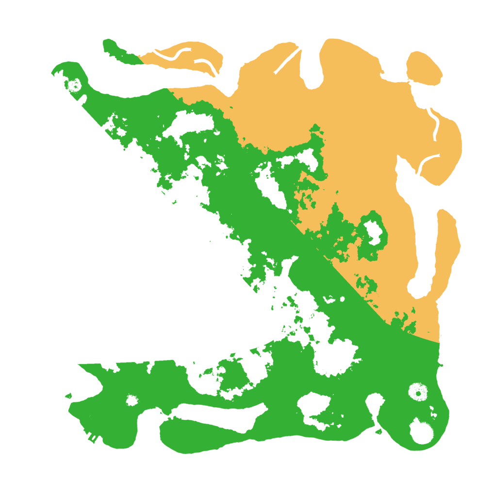 Biome Rust Map: Procedural Map, Size: 4000, Seed: 503346653