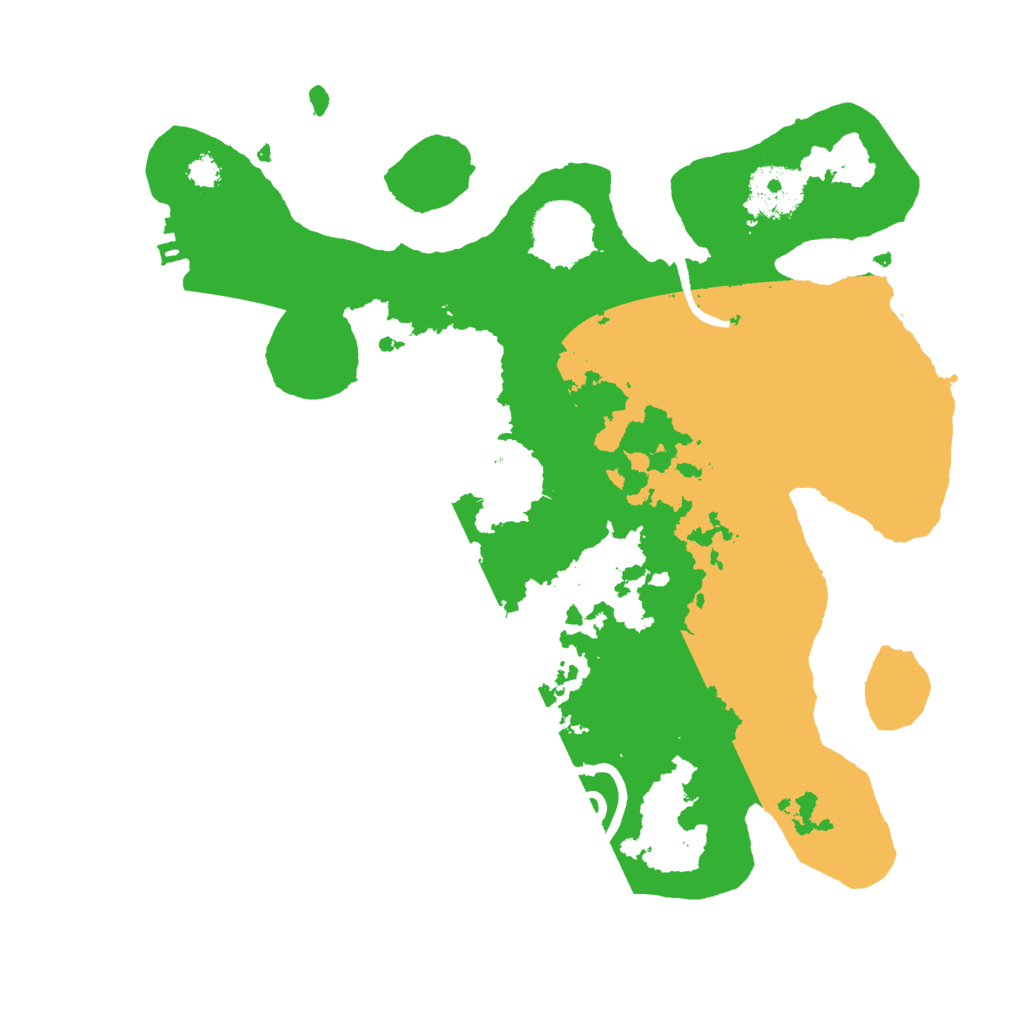 Biome Rust Map: Procedural Map, Size: 3000, Seed: 226966070