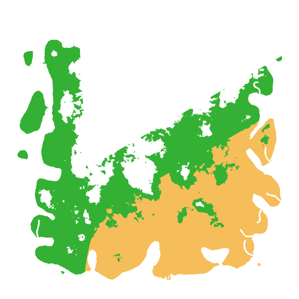 Biome Rust Map: Procedural Map, Size: 4500, Seed: 534578898