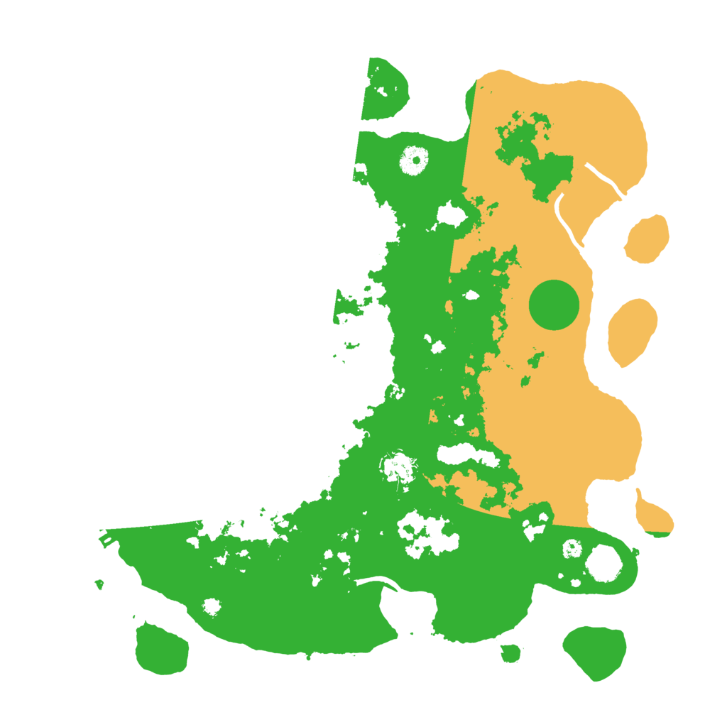 Biome Rust Map: Procedural Map, Size: 3800, Seed: 1963848612