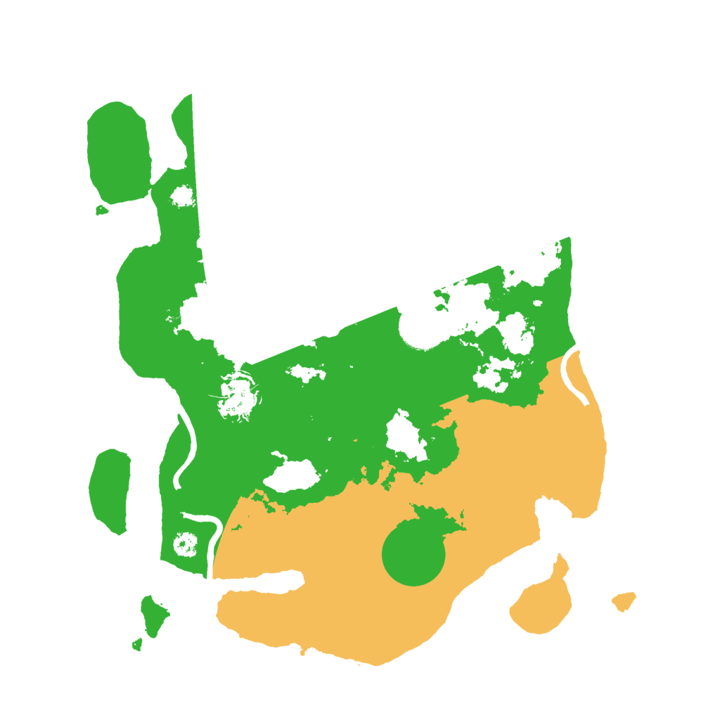 Biome Rust Map: Procedural Map, Size: 3000, Seed: 178562895