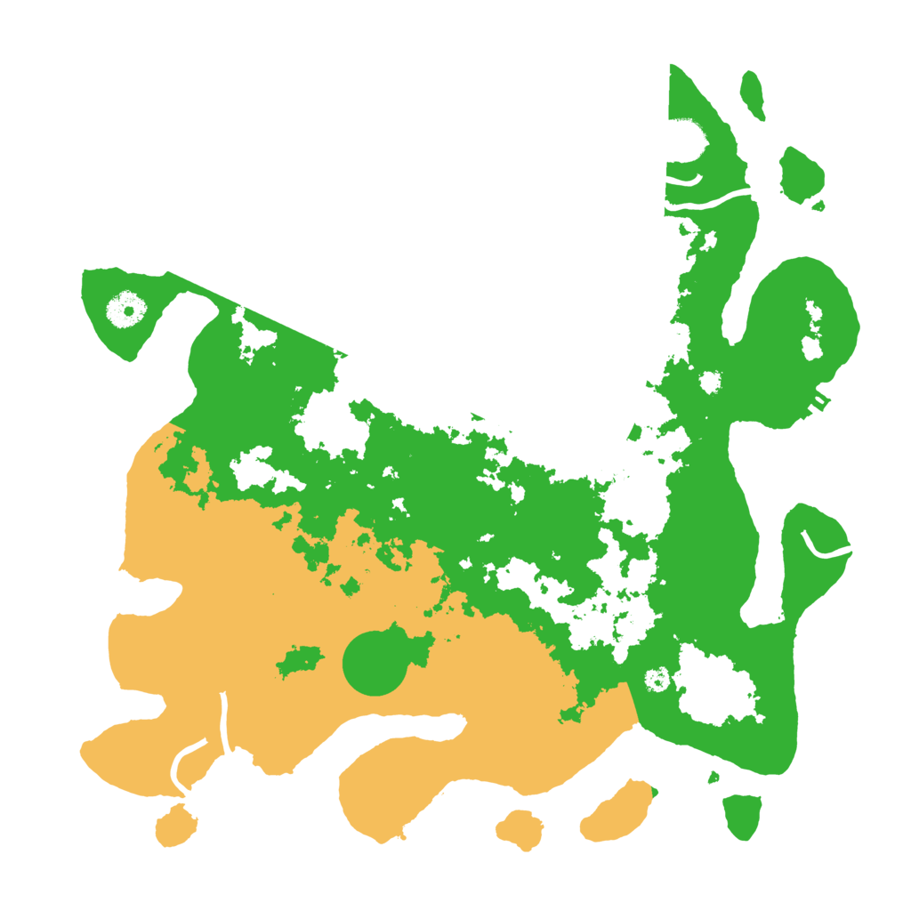 Biome Rust Map: Procedural Map, Size: 3700, Seed: 1487002420