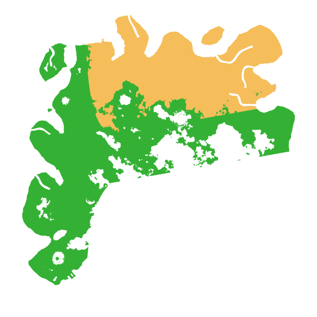 Biome Rust Map: Procedural Map, Size: 3750, Seed: 181118545