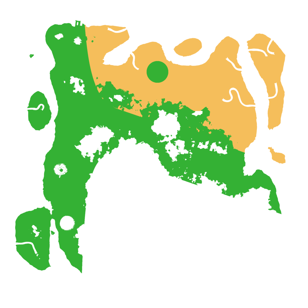 Biome Rust Map: Procedural Map, Size: 3750, Seed: 39218911