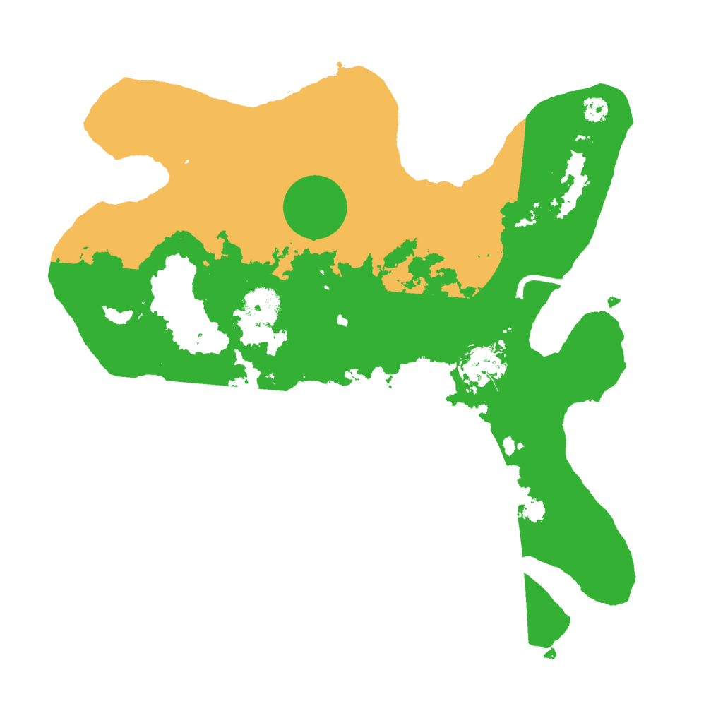 Biome Rust Map: Procedural Map, Size: 3000, Seed: 1958515920