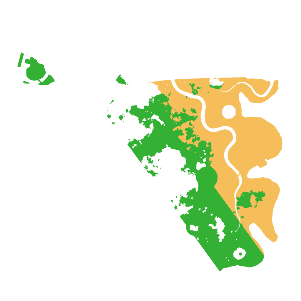 Biome Rust Map: Procedural Map, Size: 3850, Seed: 2144363701