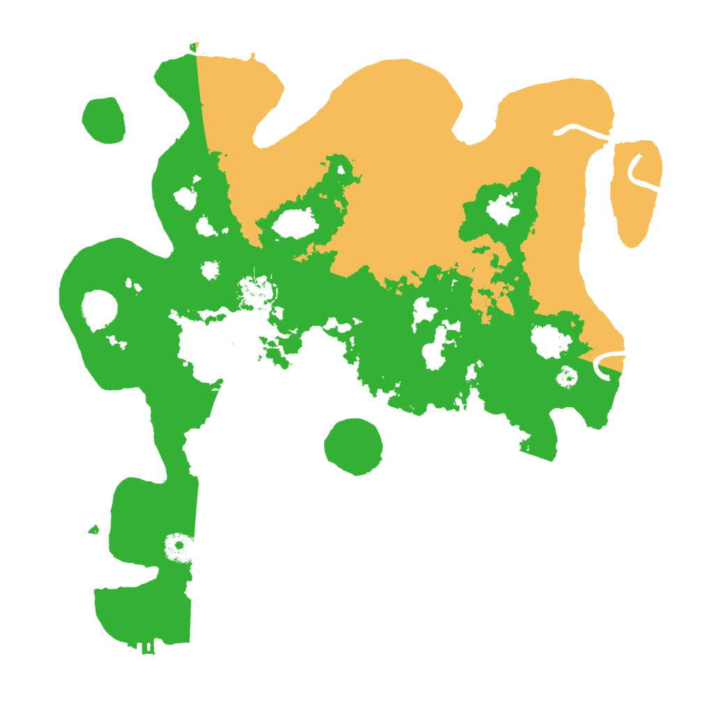 Biome Rust Map: Procedural Map, Size: 3500, Seed: 1772643834