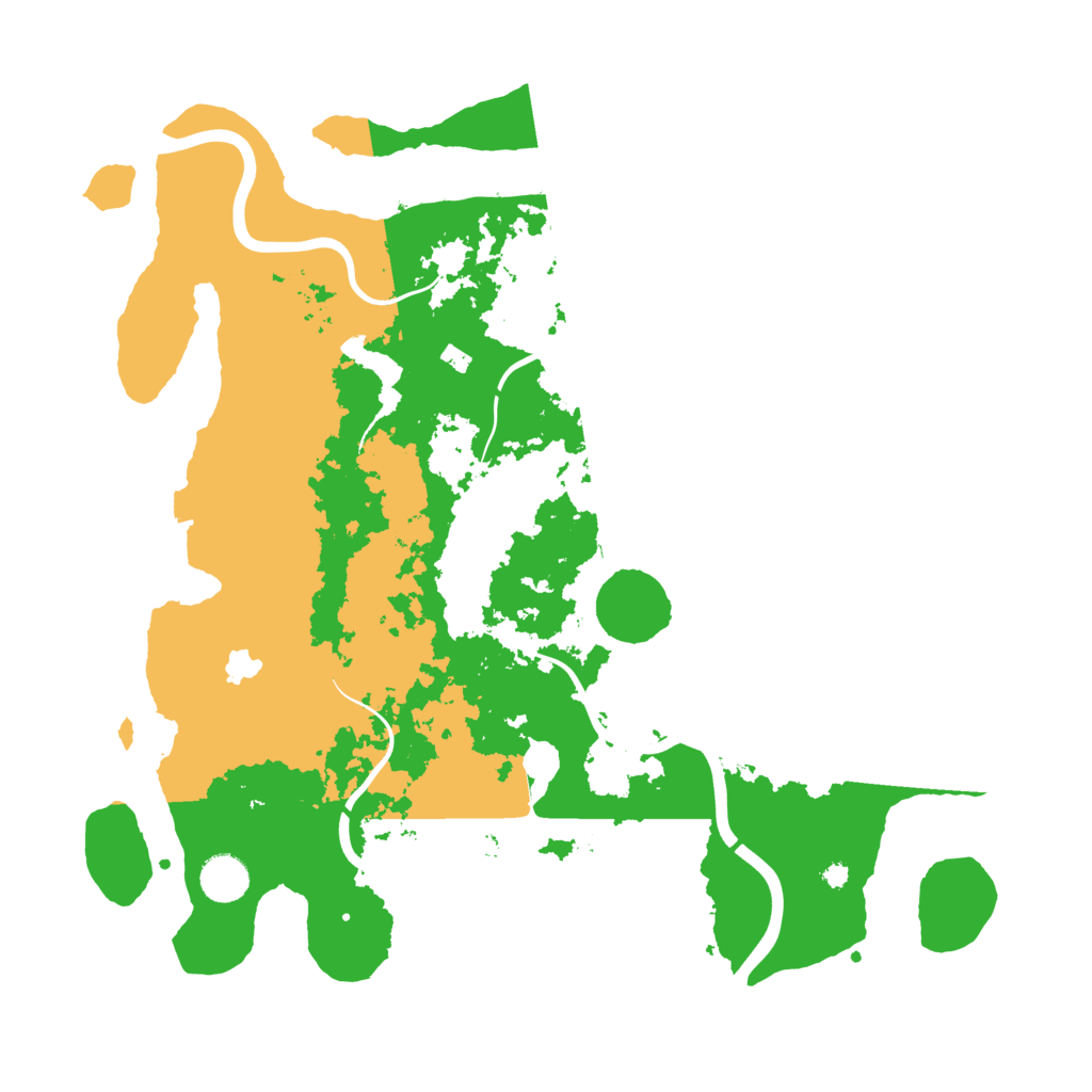 Biome Rust Map: Procedural Map, Size: 4000, Seed: 32639881
