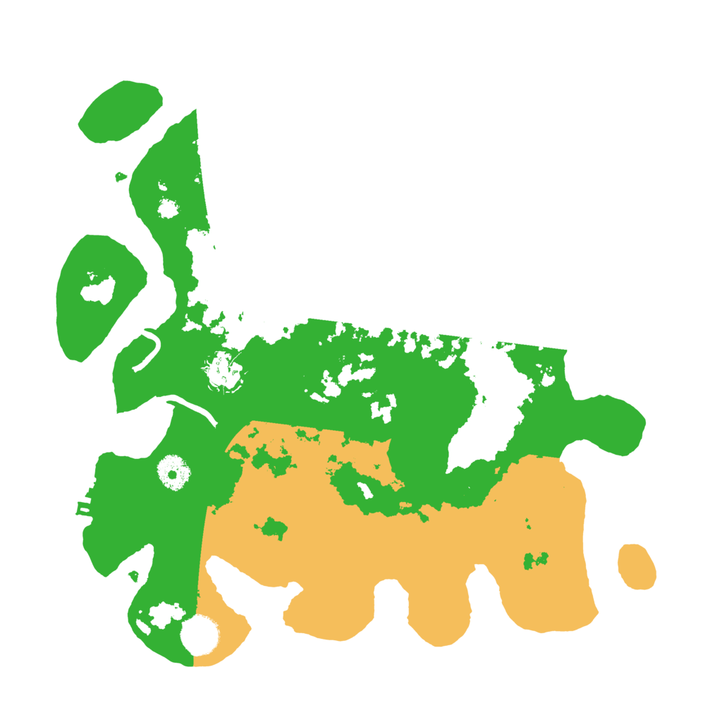 Biome Rust Map: Procedural Map, Size: 3300, Seed: 2147483645