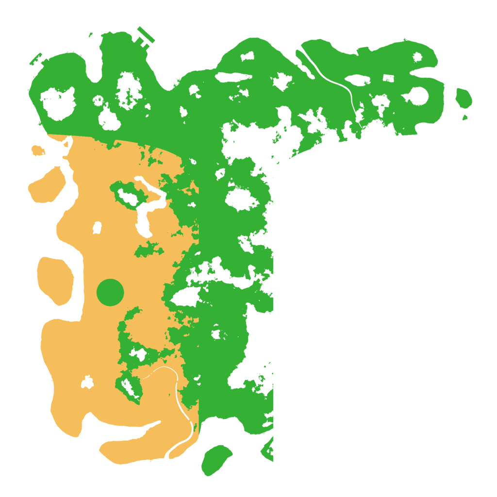 Biome Rust Map: Procedural Map, Size: 4800, Seed: 582038299