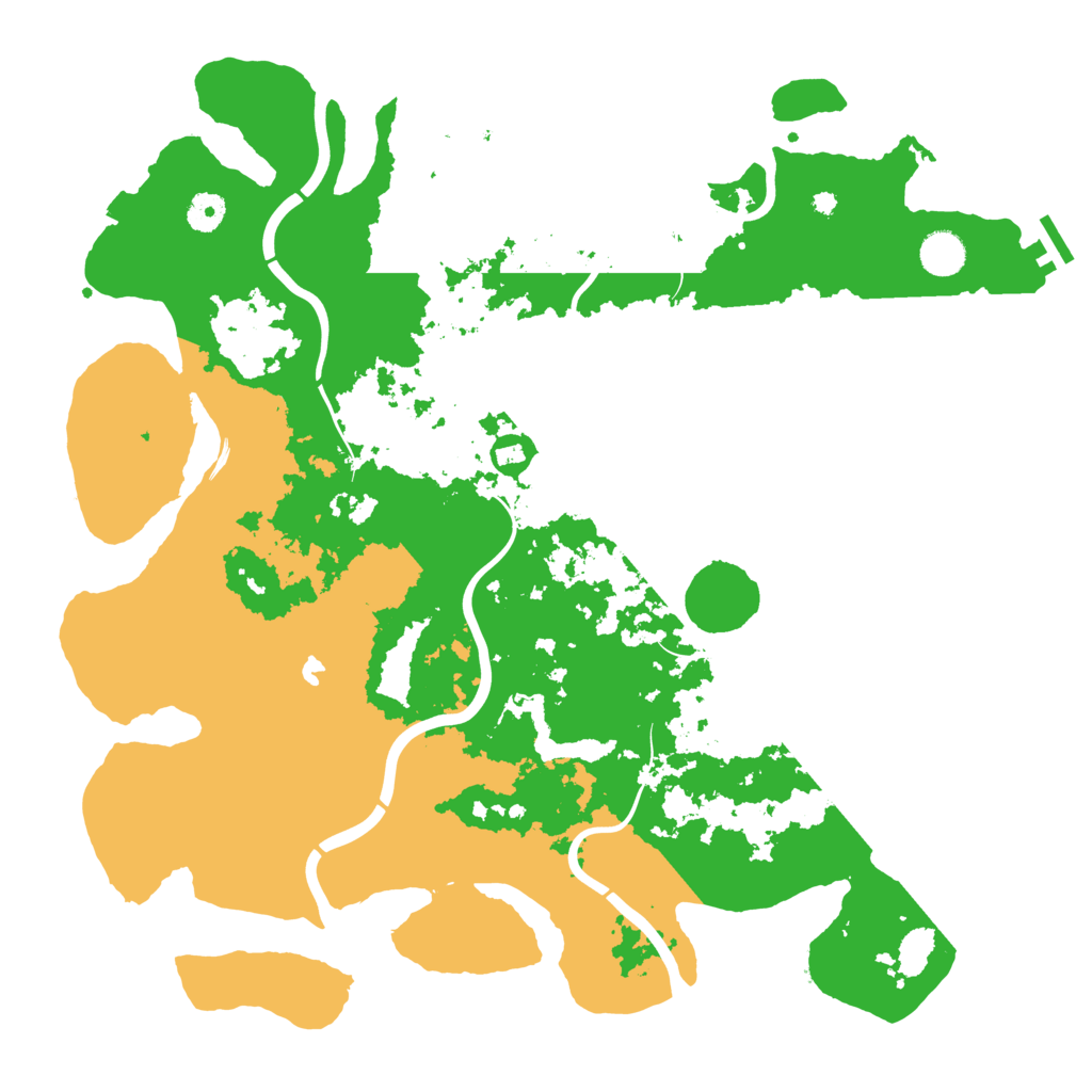 Biome Rust Map: Procedural Map, Size: 4250, Seed: 930209747