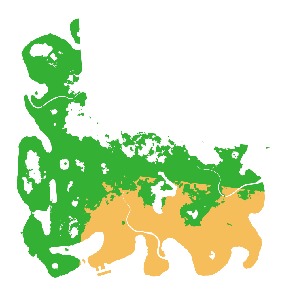 Biome Rust Map: Procedural Map, Size: 4250, Seed: 704500182