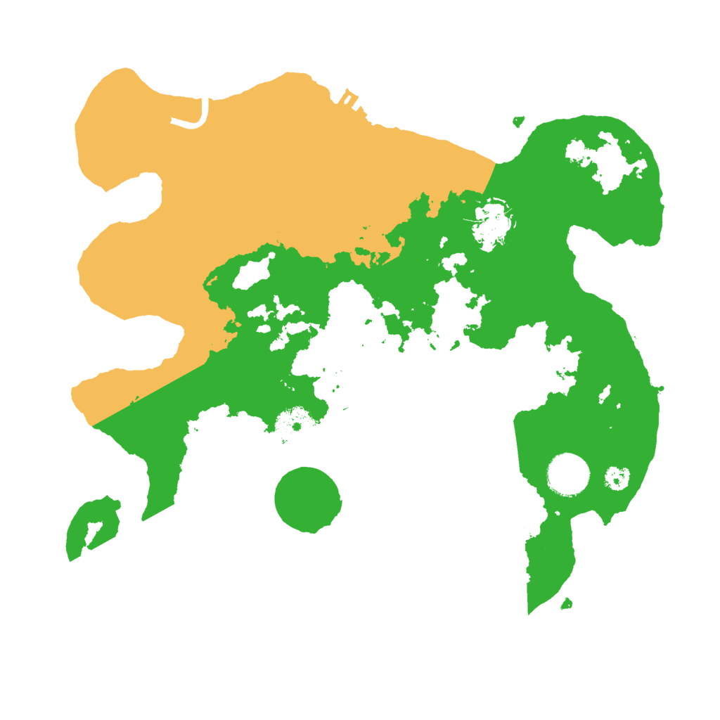Biome Rust Map: Procedural Map, Size: 3000, Seed: 1952952051