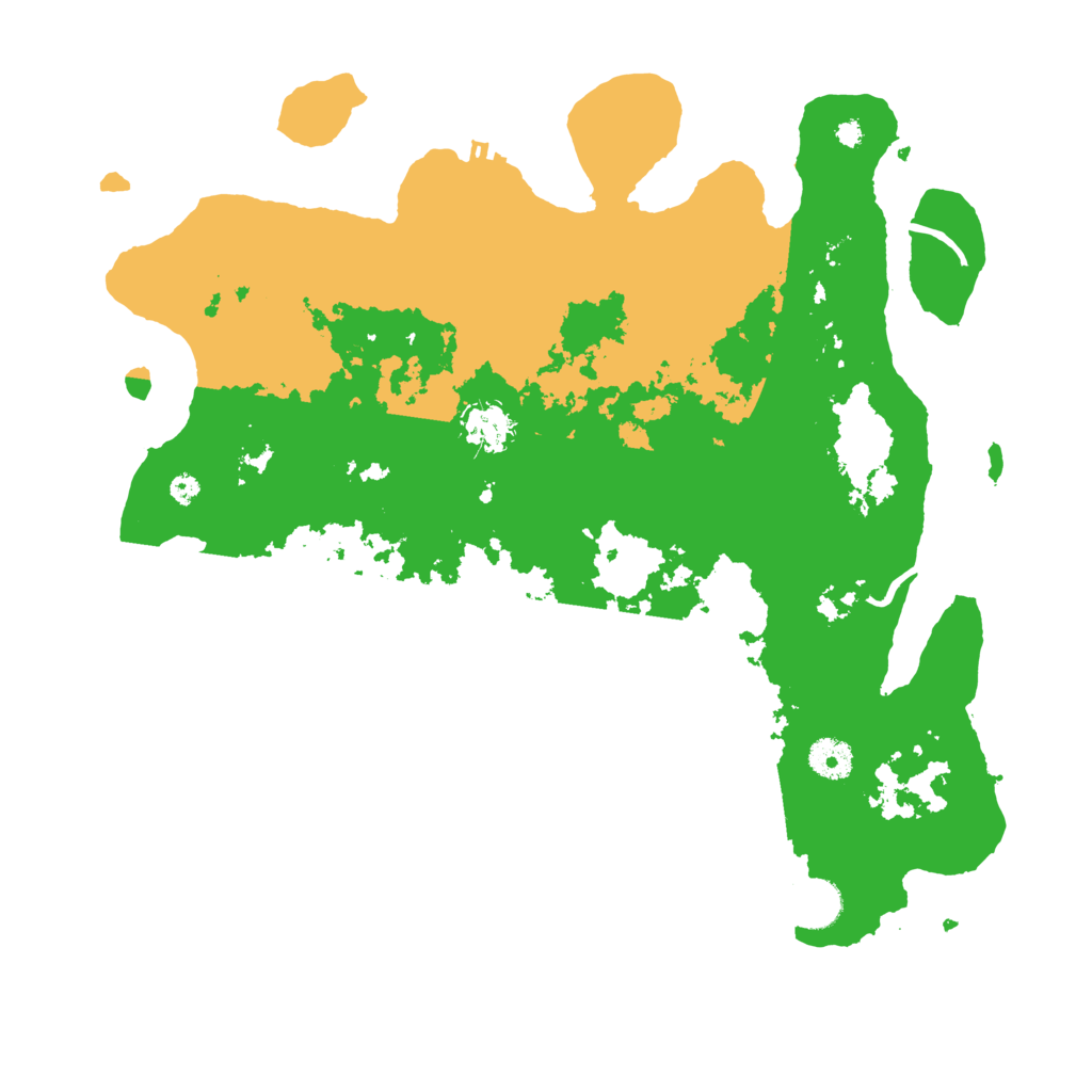 Biome Rust Map: Procedural Map, Size: 3850, Seed: 425347752