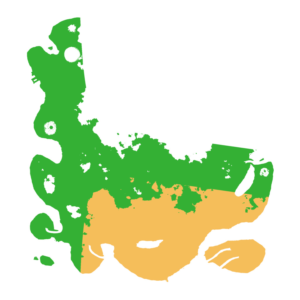 Biome Rust Map: Procedural Map, Size: 3500, Seed: 1332240894