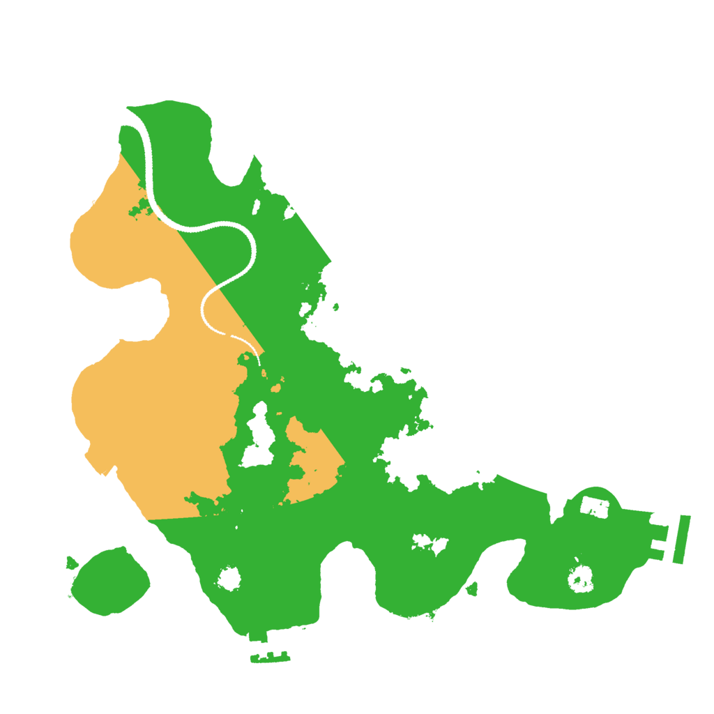 Biome Rust Map: Procedural Map, Size: 2750, Seed: 1406202291