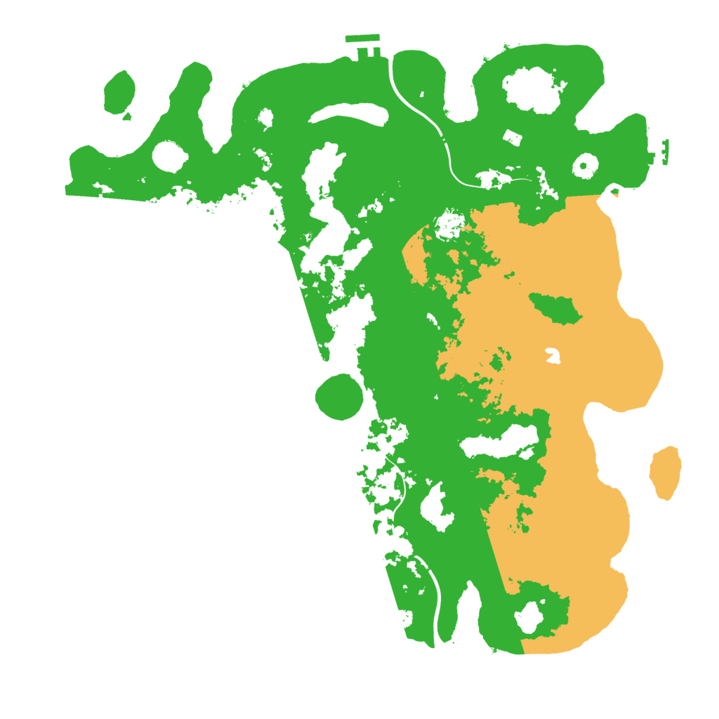 Biome Rust Map: Procedural Map, Size: 4250, Seed: 9969418