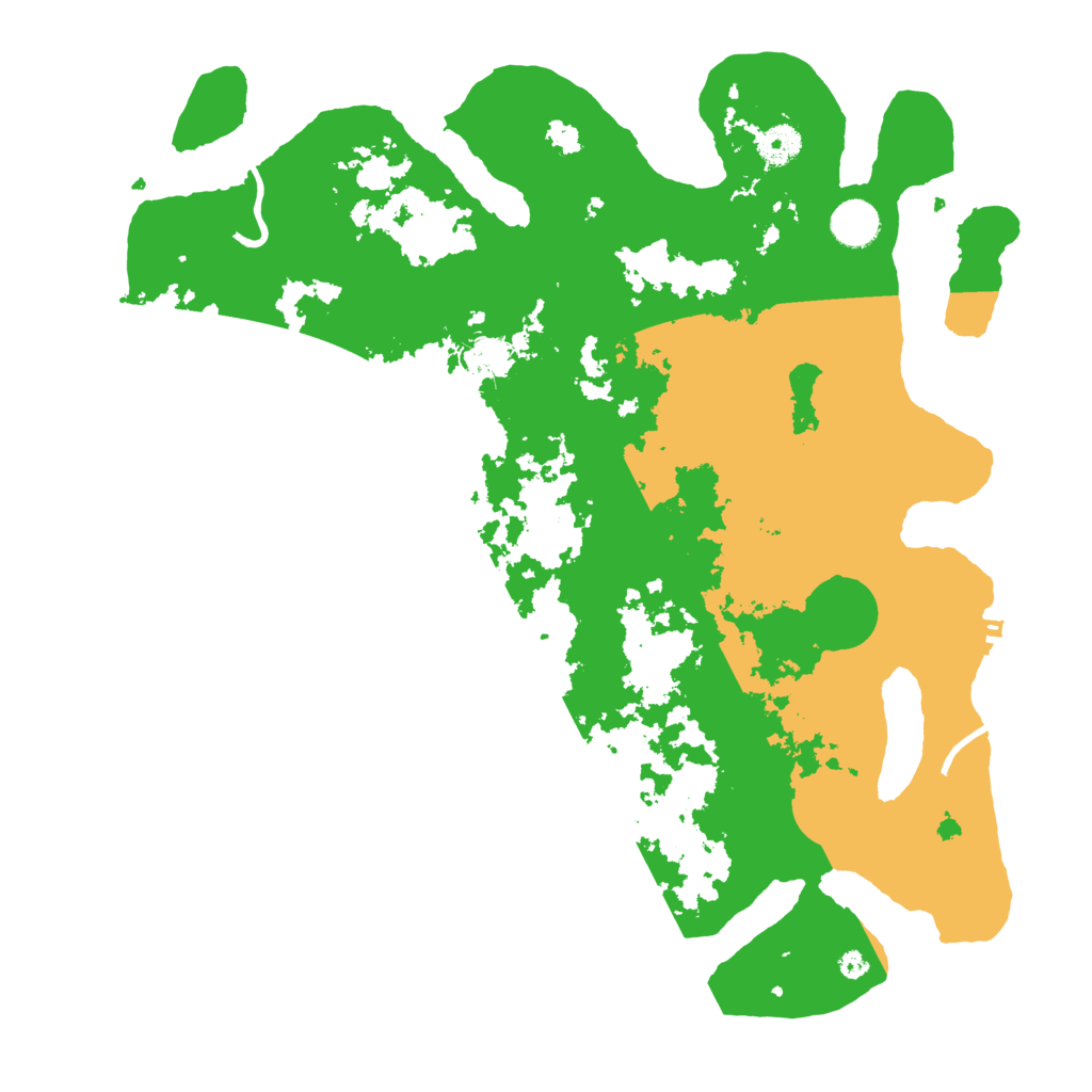 Biome Rust Map: Procedural Map, Size: 4000, Seed: 1004