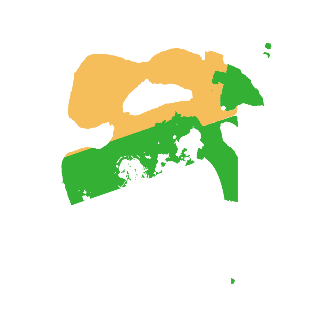 Biome Rust Map: Procedural Map, Size: 2000, Seed: 669965657