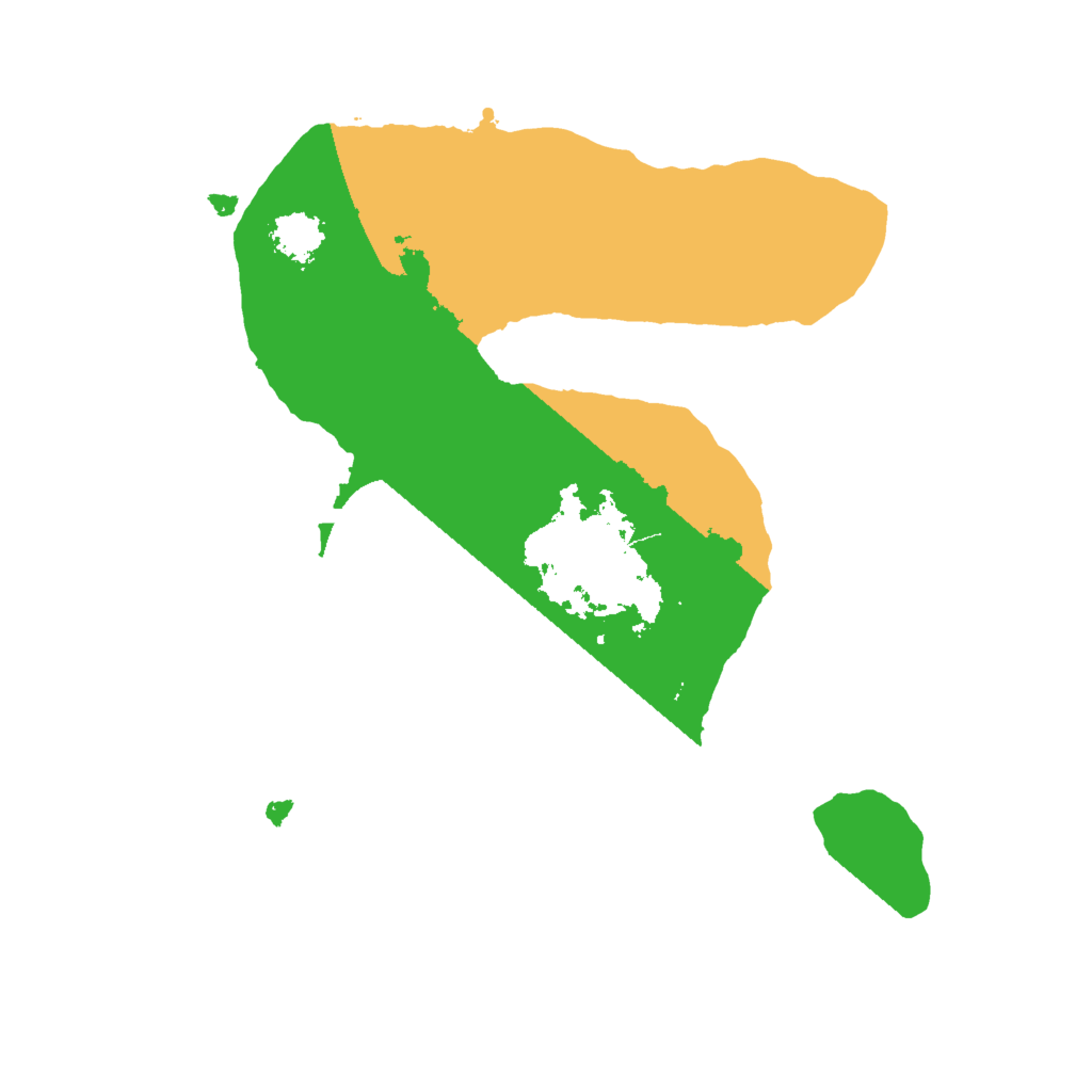 Biome Rust Map: Procedural Map, Size: 2000, Seed: 29016