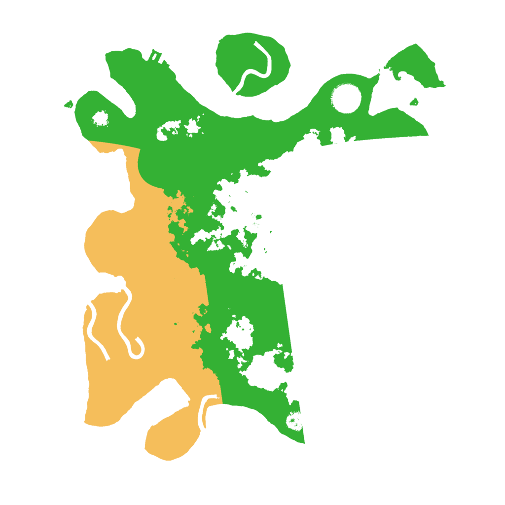 Biome Rust Map: Procedural Map, Size: 3000, Seed: 20201203