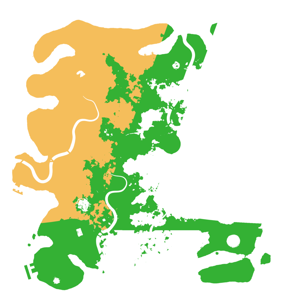 Biome Rust Map: Procedural Map, Size: 4250, Seed: 883654