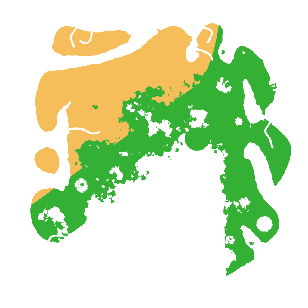 Biome Rust Map: Procedural Map, Size: 3500, Seed: 1435515847